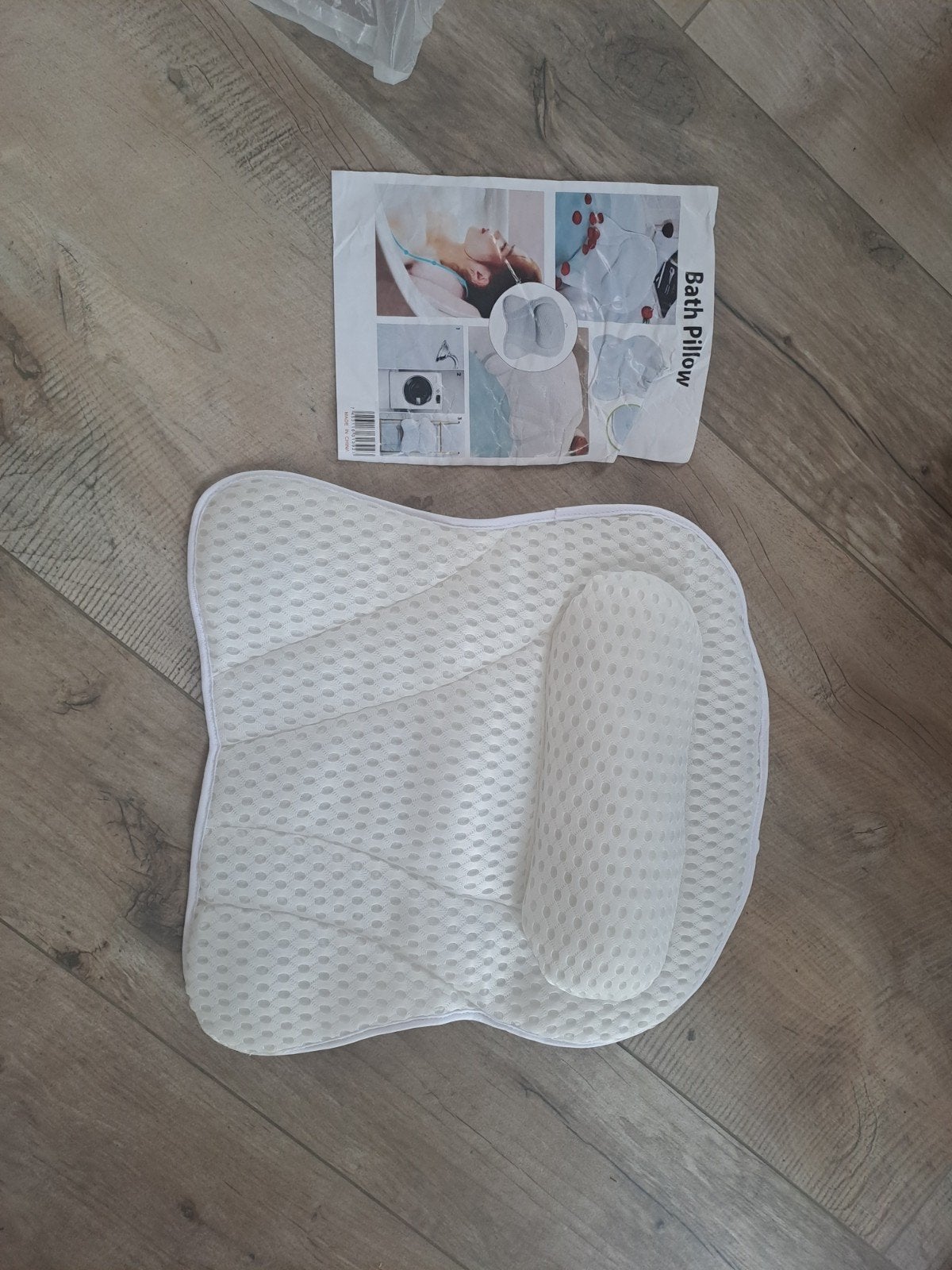 Nieuw badkussen voor ultiem comfort in bad, Ophalen of Verzenden, Nieuw, Wit, Overige typen