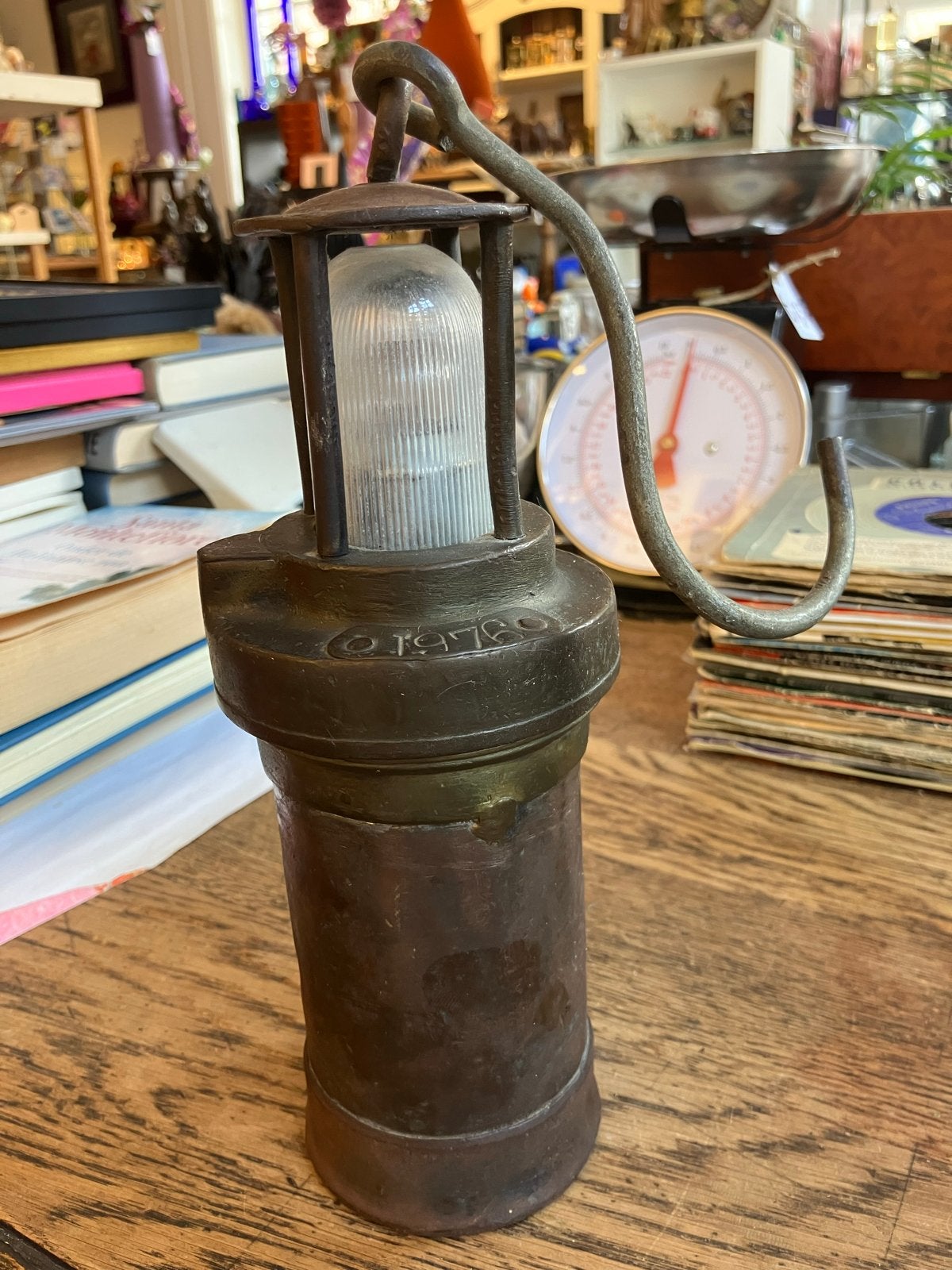 Vintage mijnwerkerslamp - 1976, Antiek en Kunst, Ophalen of Verzenden