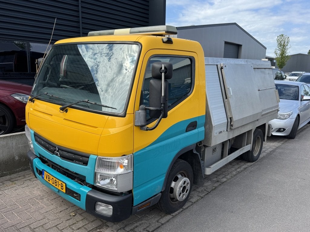 Mitsubishi Canter 3C13 Fuso 2013 Kipper Kiepauto MARGE Autom, Auto's, Bestelauto's, Automaat, Euro 5, Gebruikt, Bedrijf