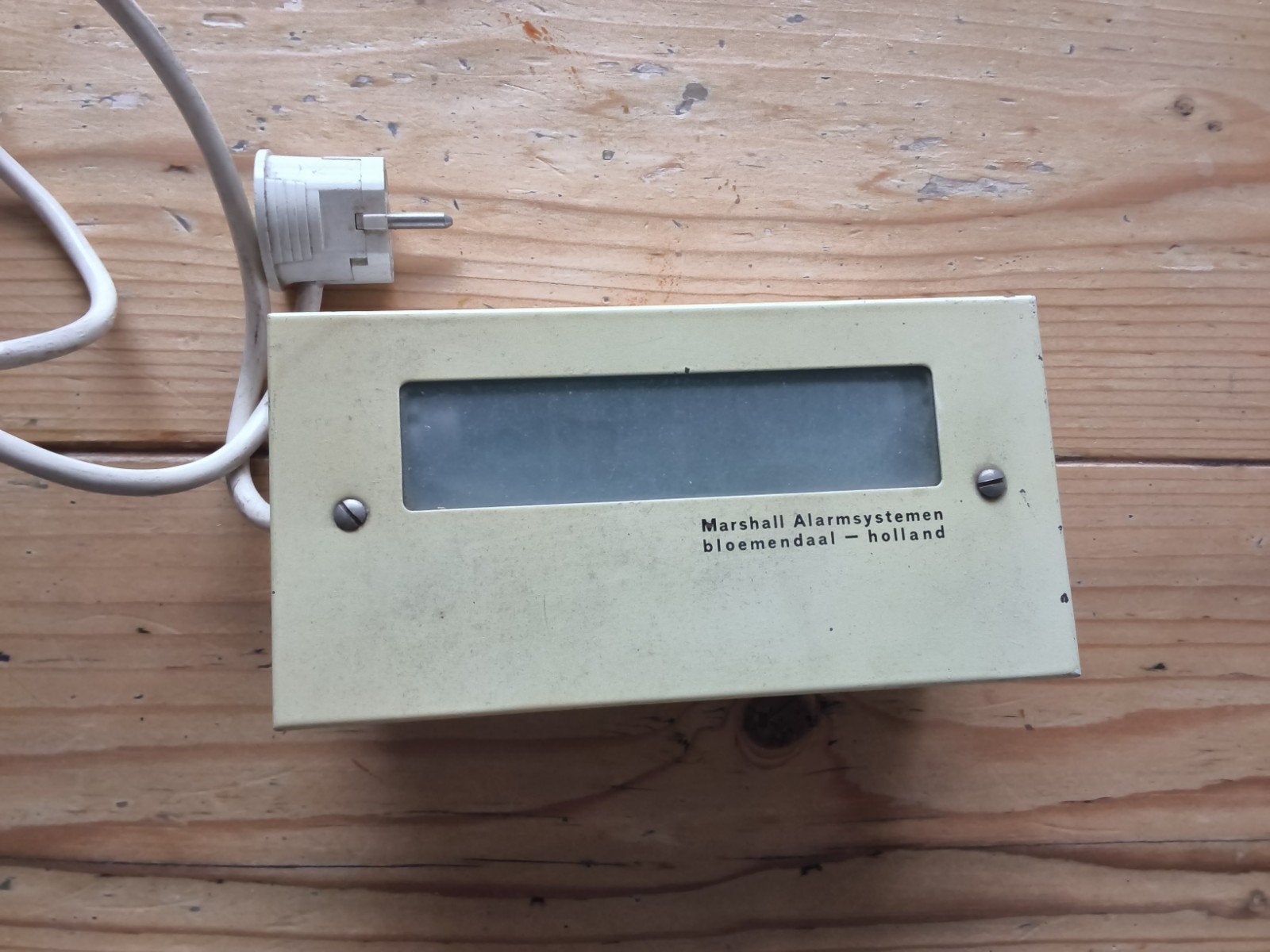 Vintage Marshall Alarmsystemen Alarmkastje Bloemendaal, Doe-het-zelf en Verbouw, Ophalen of Verzenden