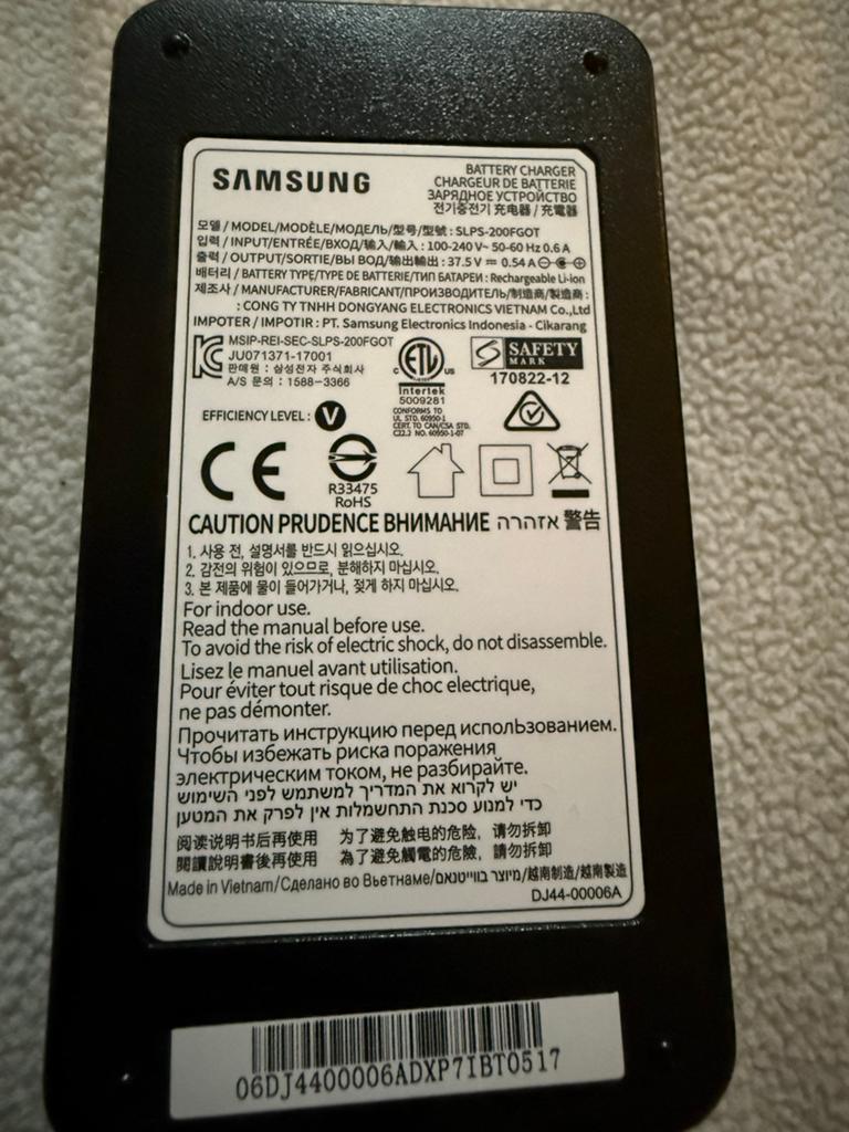 Samsung oplader DJ44-00006A, Verzenden, Nieuw
