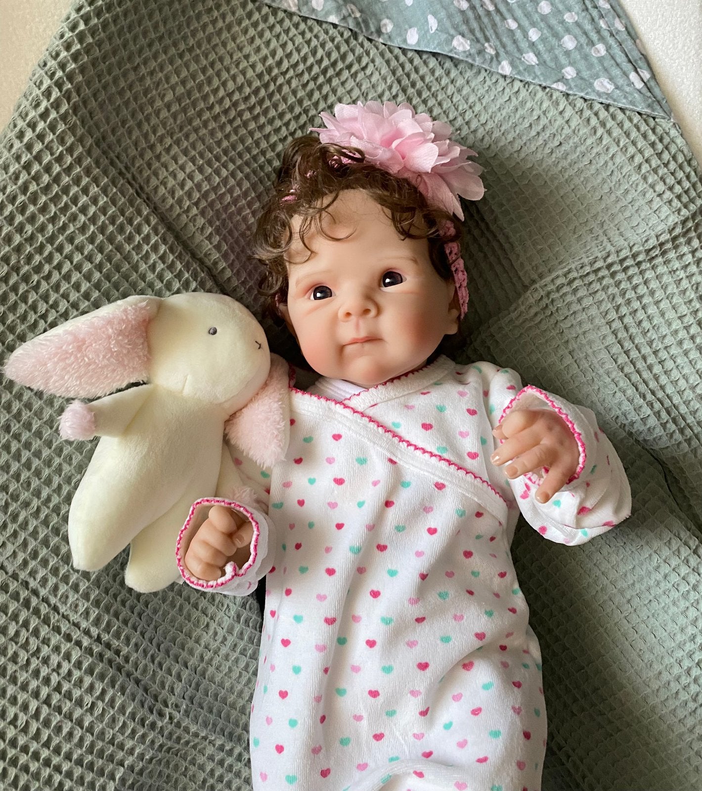 Lief Reborn baby meisje, Verzamelen, Ophalen of Verzenden, Nieuw, Babypop, Levensecht of Reborn