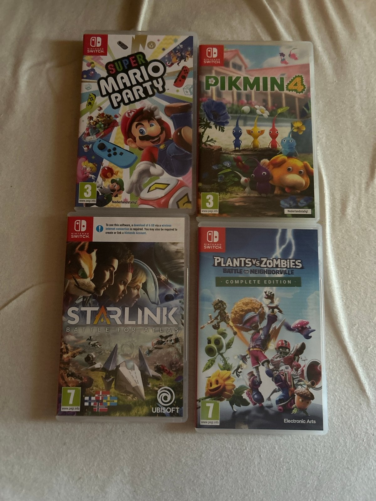 Nintendo Switch Games: Super Mario Party, Pikmin 4, Starlink, Spelcomputers en Games, Games | Nintendo Switch, Overige genres