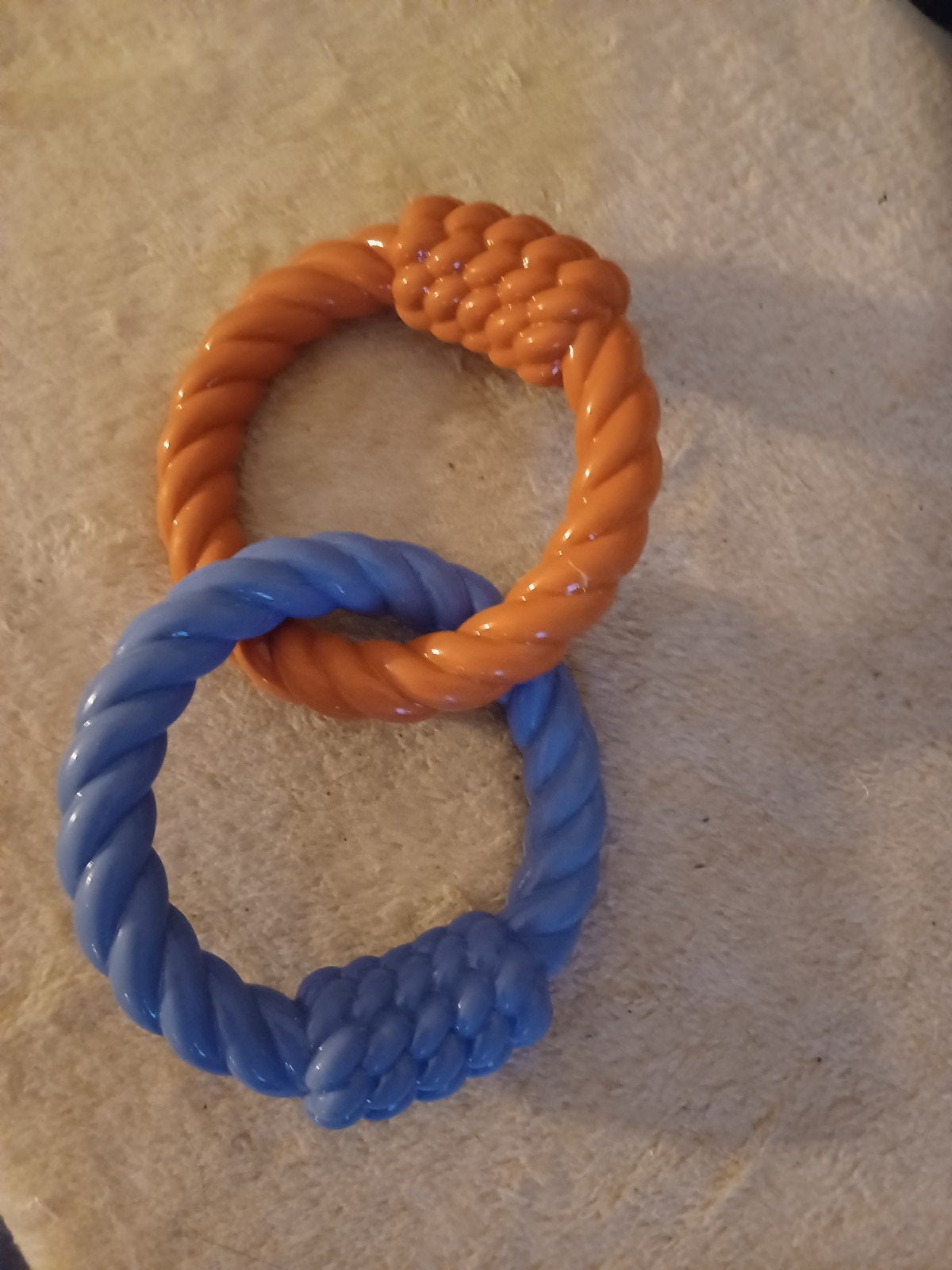 Rubberen ringen hondenspeelgoed., Ophalen of Verzenden, Nieuw, Apporteerspeelgoed
