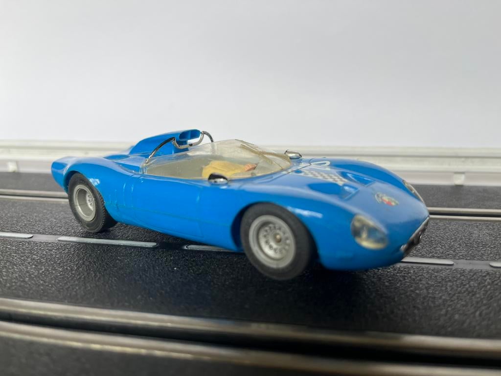 Fleischmann Alfa Romeo Blauw, Ophalen, Zo goed als nieuw, Elektrisch, Fleischmann