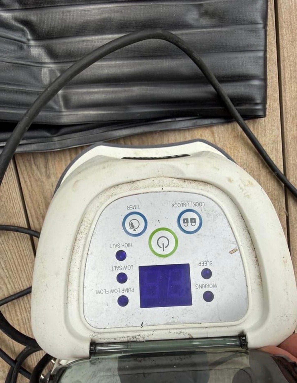 Intex Krystal Clear zoutwatersysteem en filterpomp, Tuin en Terras, Zwembad-toebehoren, Ophalen of Verzenden, Gebruikt, Zwembadpomp