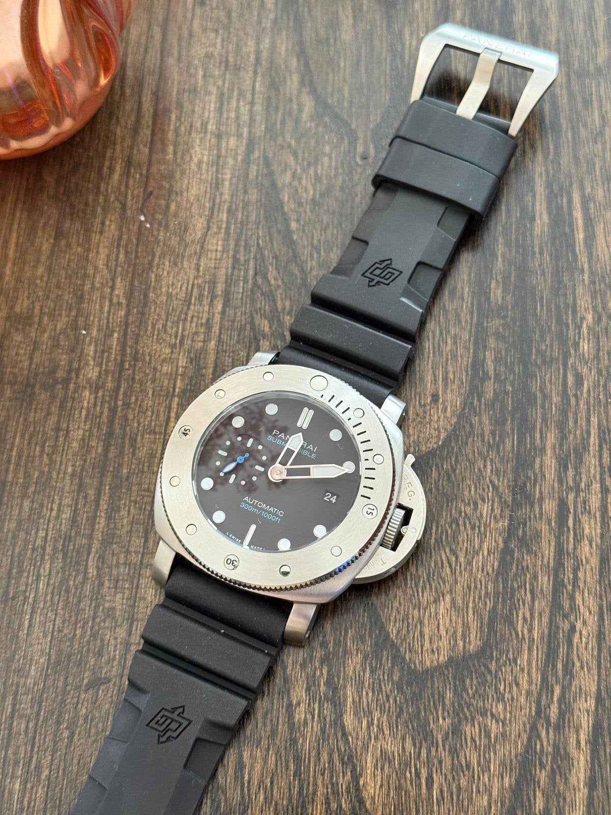 Panerai. Submersible 47         (hommage), Ophalen of Verzenden, Nieuw, Staal, Overige merken