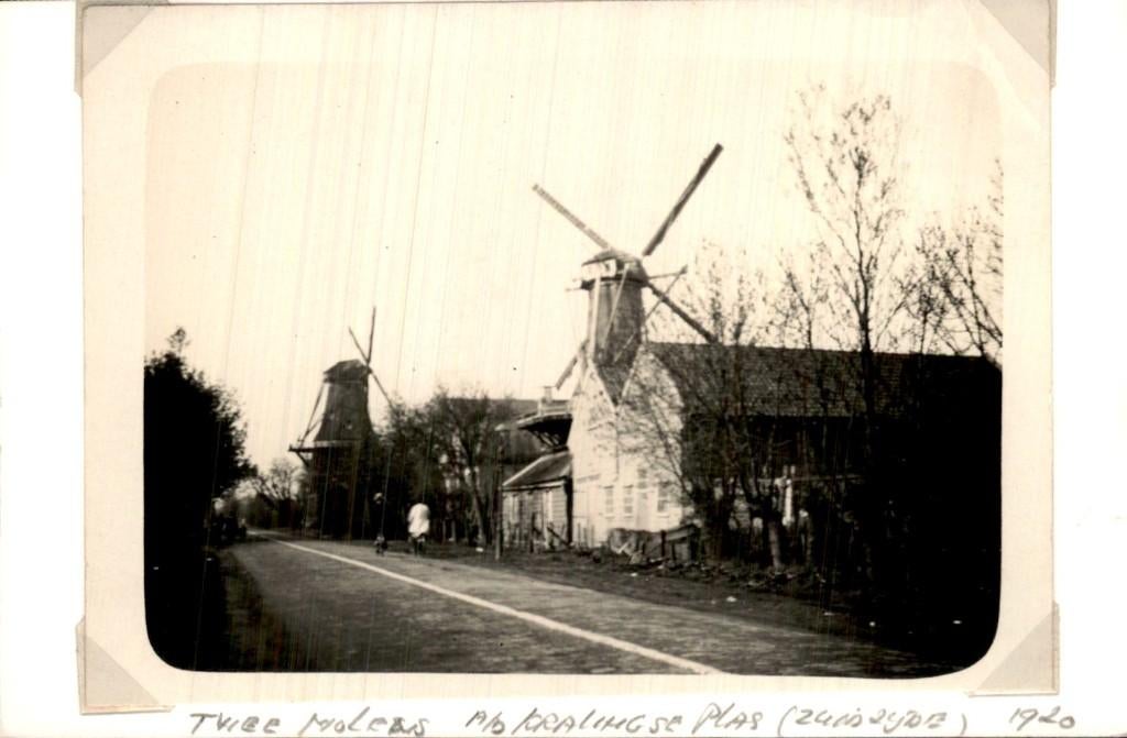 Kralingse PLas - Molen - Foto - Rotterdam -, Ophalen of Verzenden, Voor 1920, Zuid-Holland