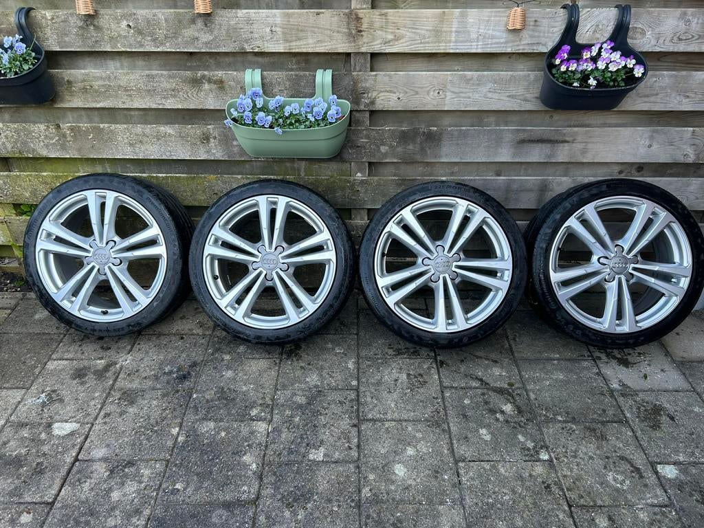 Originele Audi A3 S line velgen 18”, Auto-onderdelen, Ophalen, 18 inch, Velg(en), Zomerbanden