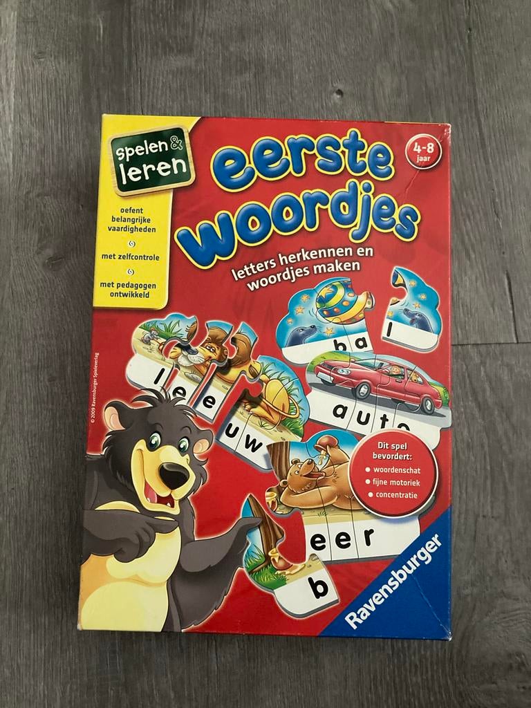 Ravensburger Mijn Eerste Woordjes: Letters en Alfabet Leren, Kinderen en Baby's, Ophalen, Zo goed als nieuw, Taal en Lezen