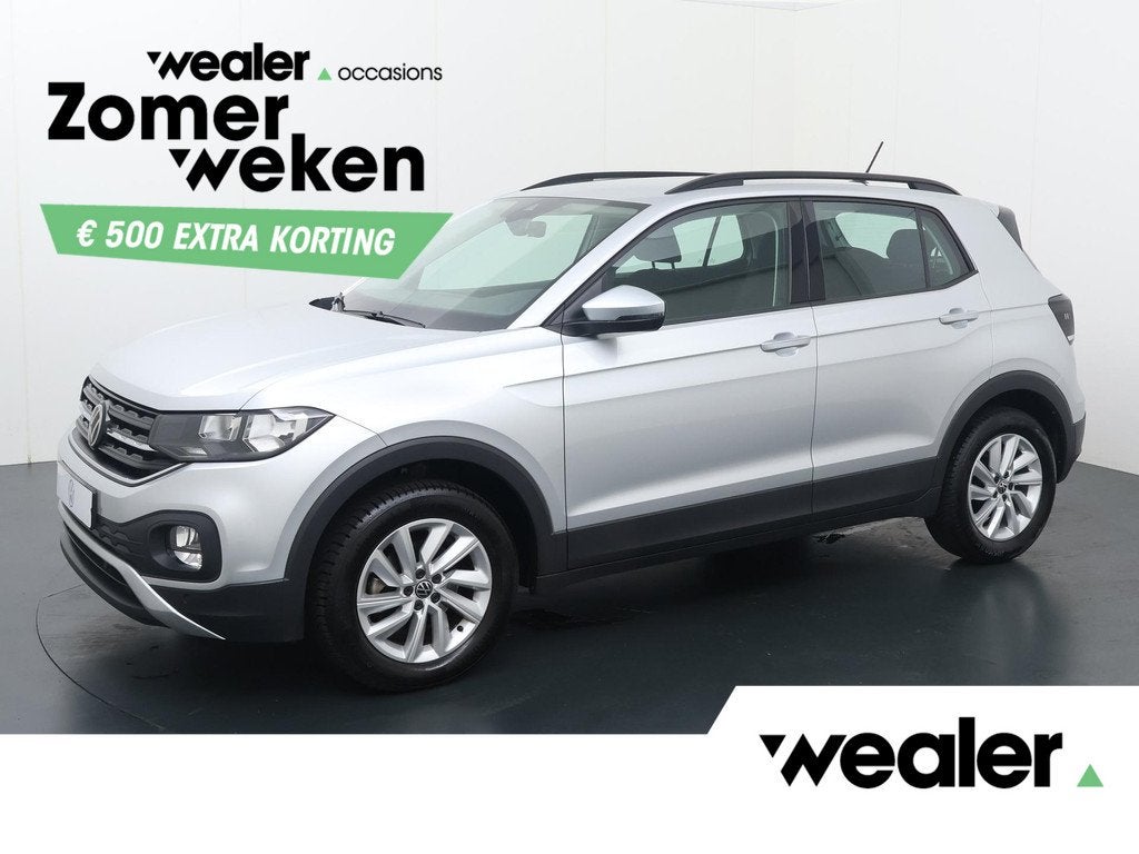 Volkswagen T-Cross 1.0 TSI Life | 95 PK | Adaptive cruise co, Auto's, Volkswagen, 12 maanden, Gebruikt, 95 pk, 620 kg