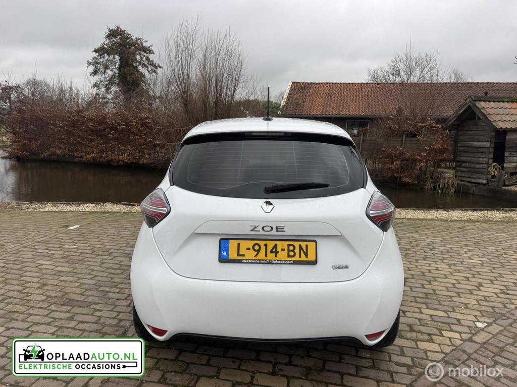 Renault Zoe R110 Life 52 kWh (Accu huur) Nette auto, Gebruikt, Met garantie (alle), LED verlichting, Wit