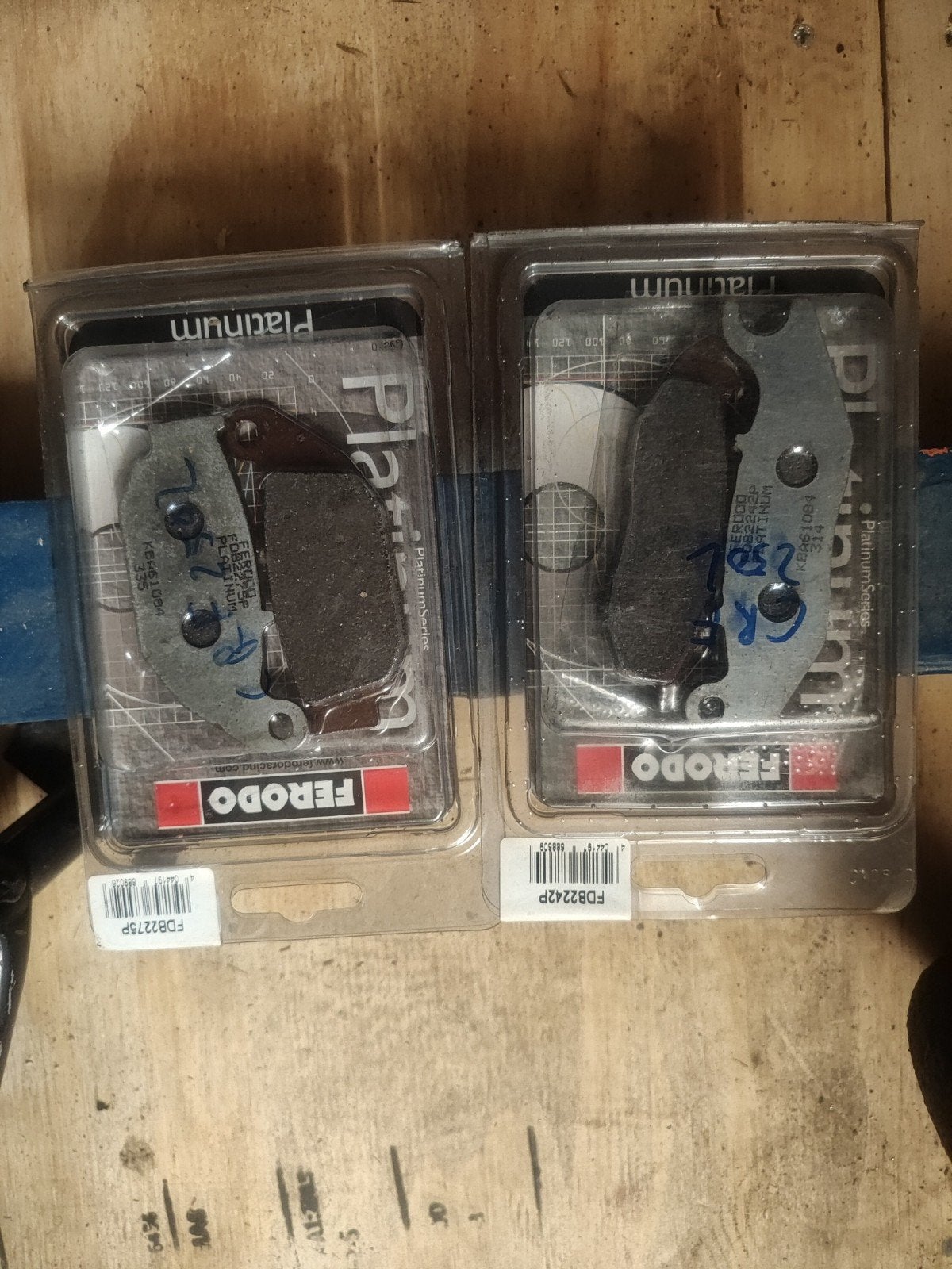 Honda crf250l remblokken set voor en achter ferodo, Ophalen of Verzenden