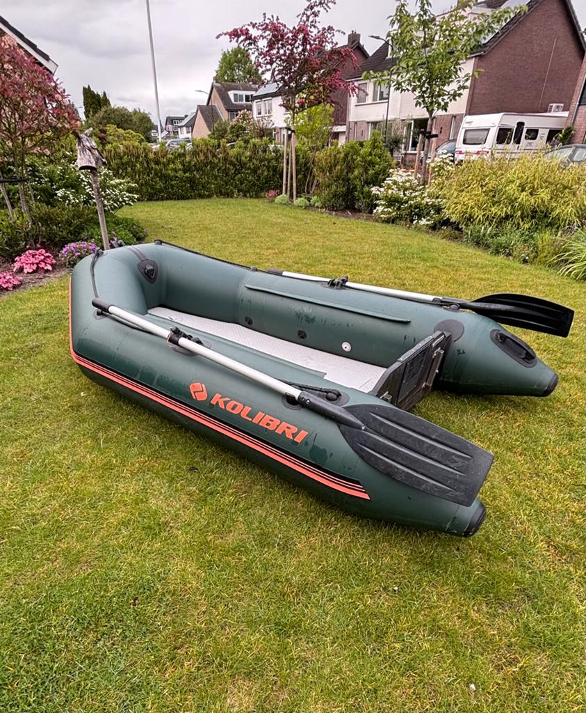 Rubberboot 260 rubberboot met Tohatsu 6 pk – complete set, Ophalen, Zo goed als nieuw, Motor en Techniek, Motorboot