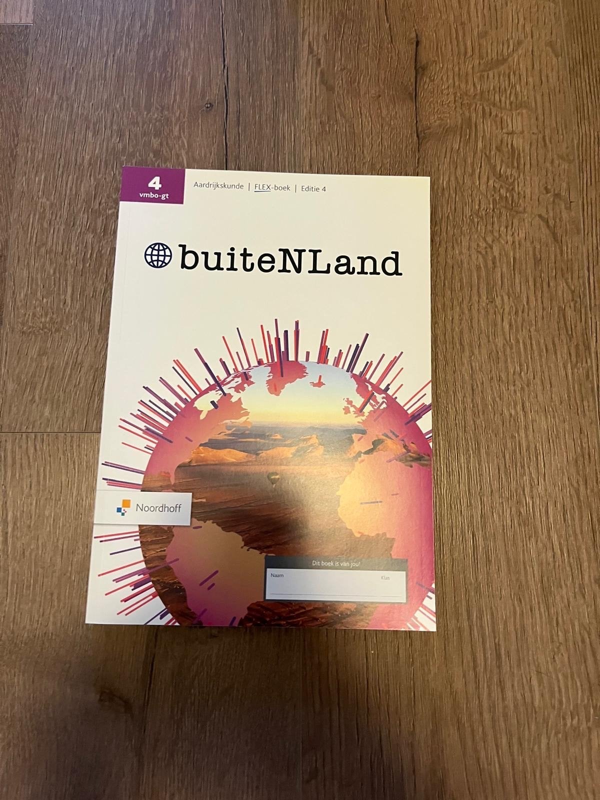 Aardrijkskunde FLEX-boek buiteNLand vmbo-gt Editie 4, Boeken, Ophalen, Gelezen, VMBO, Aardrijkskunde
