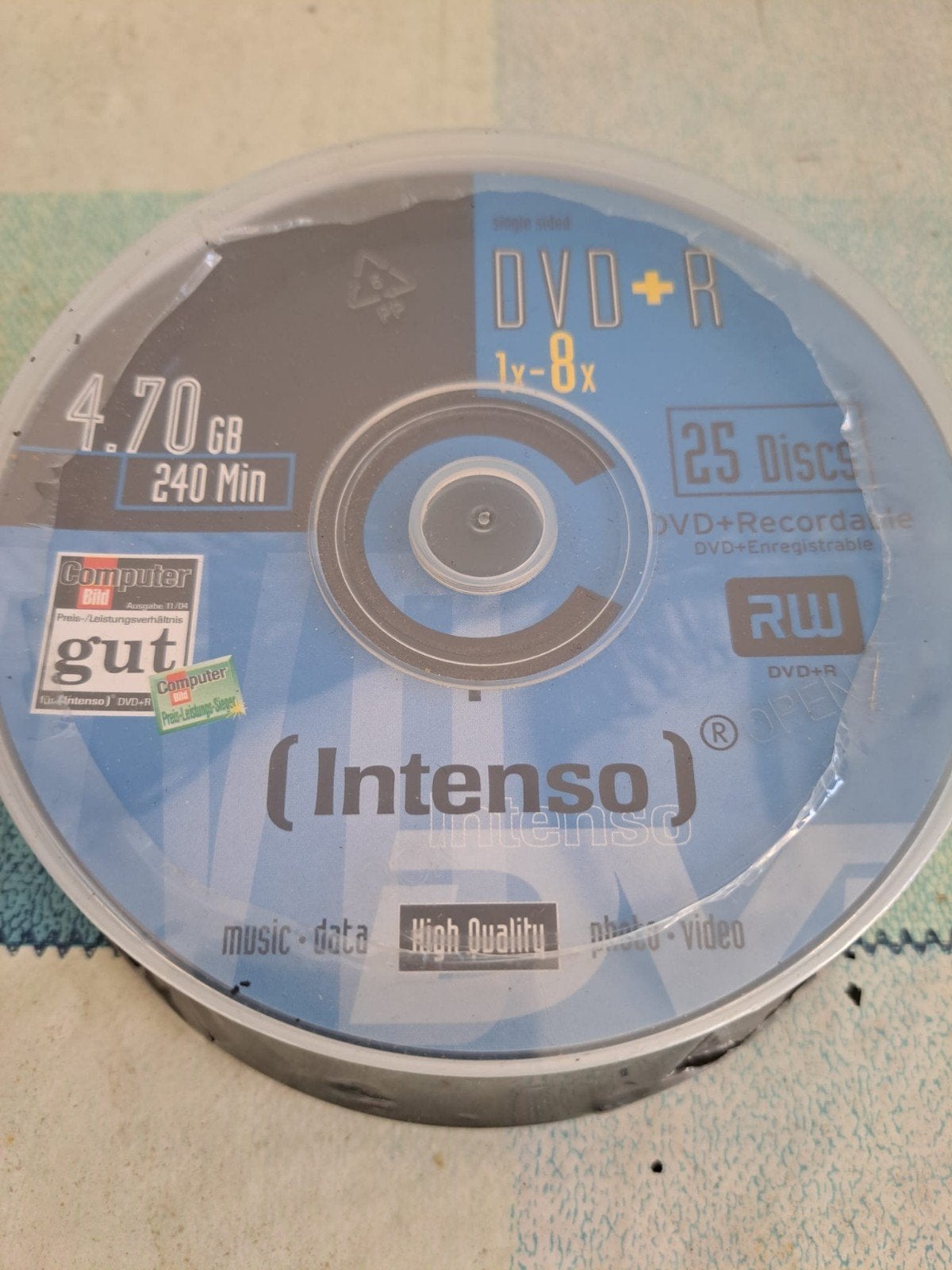 Nieuwe DVD +R 1X8X25 Discs dvd +recordable dvd +enregisrable, Spelcomputers en Games, 1 speler, Ophalen of Verzenden, Nieuw, Vanaf 3 jaar