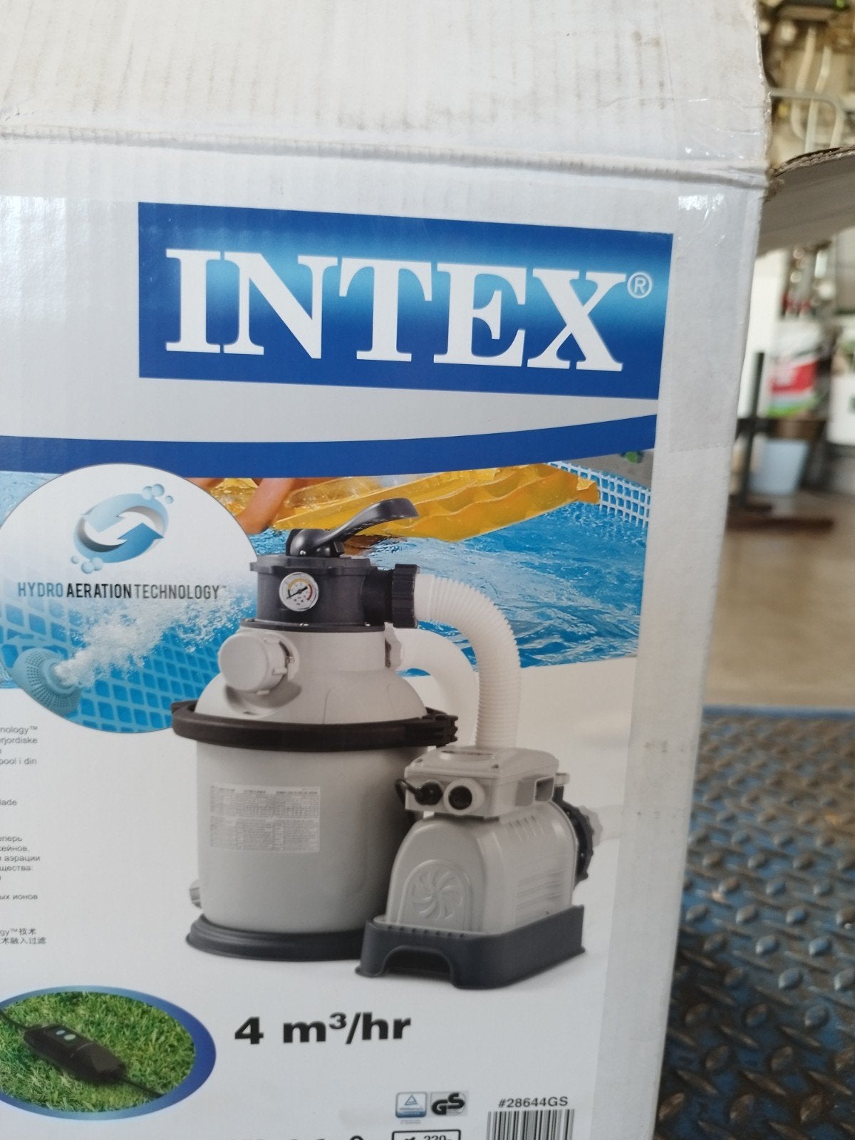 Intex zandfilter pomp, Ophalen, Filter