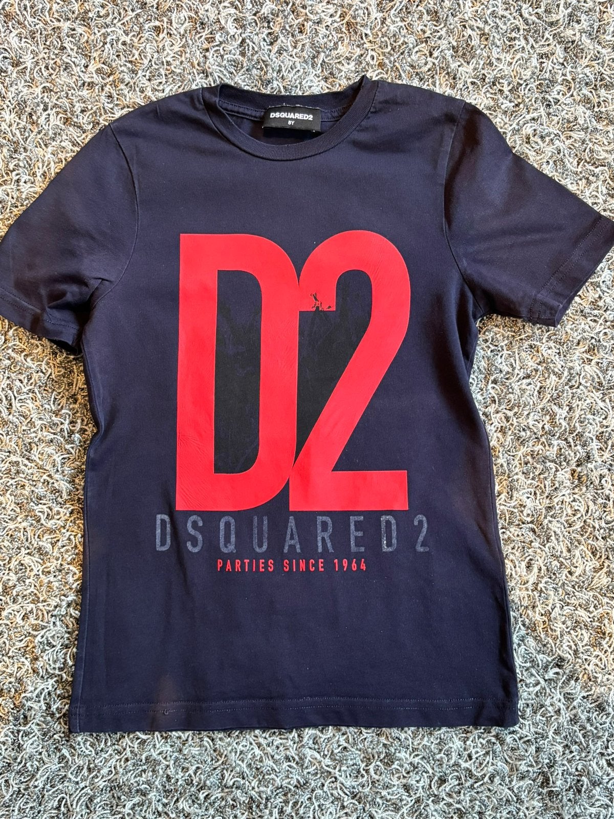 Dsquared2 donkerblauw shirt 8 jaar, Dsquared2, Ophalen of Verzenden, Zo goed als nieuw, Shirt of Longsleeve