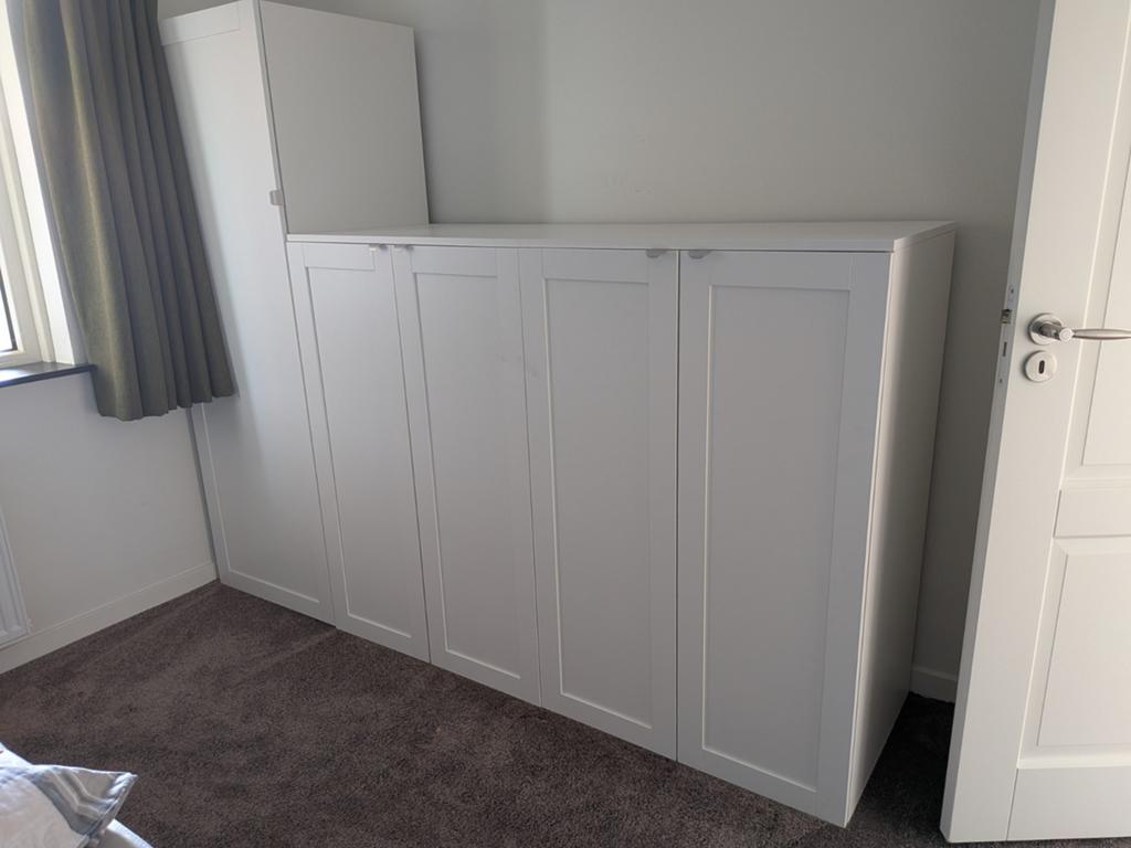 Kleding kast Ikea, 1 koop!!, 50 tot 100 cm, Zo goed als nieuw, 150 tot 200 cm, Overige houtsoorten