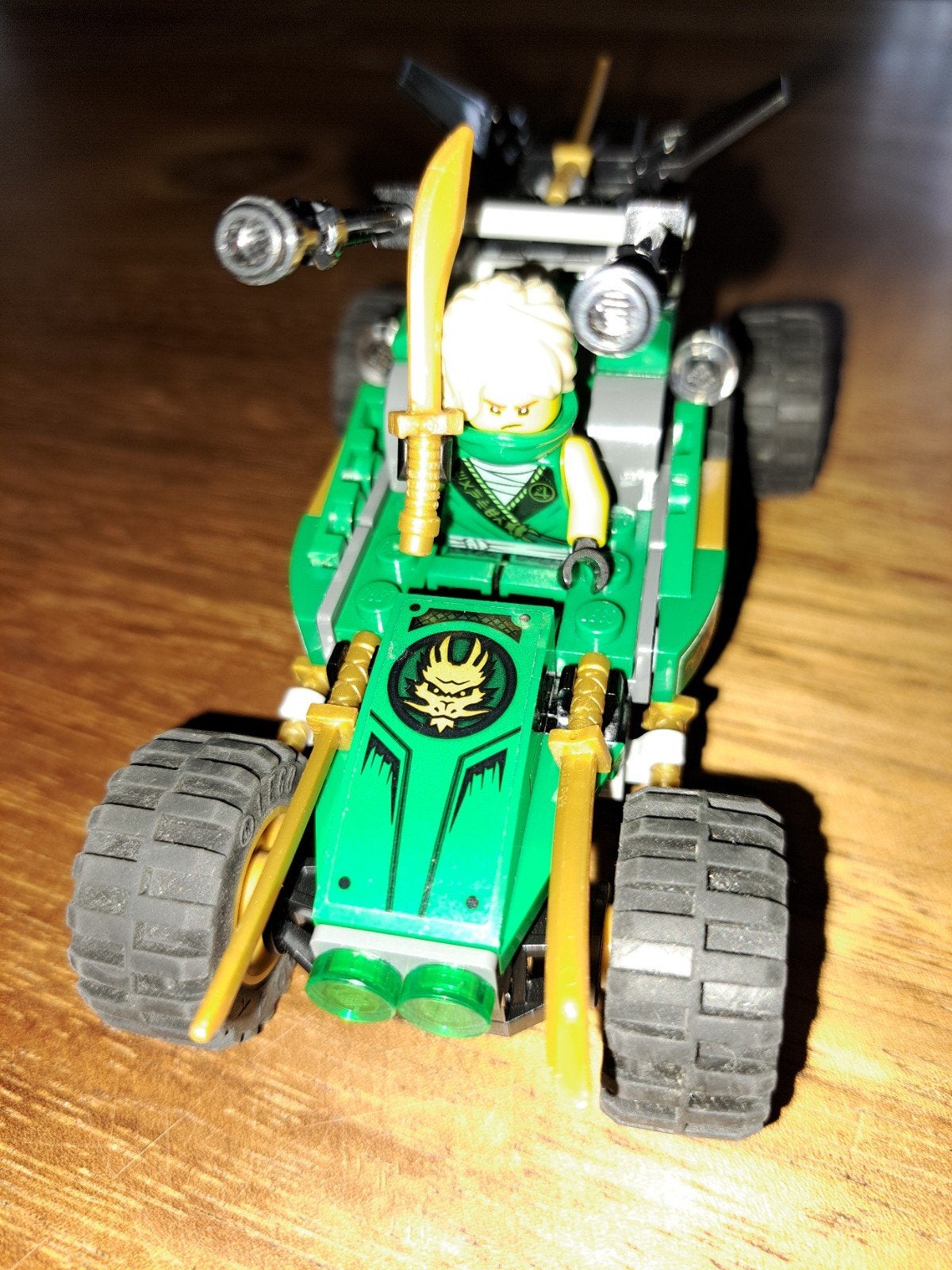 LEGO Ninjago Legacy 71700 Jungle Raider met Lloyd, Lego, Ophalen of Verzenden, Zo goed als nieuw, Compleet