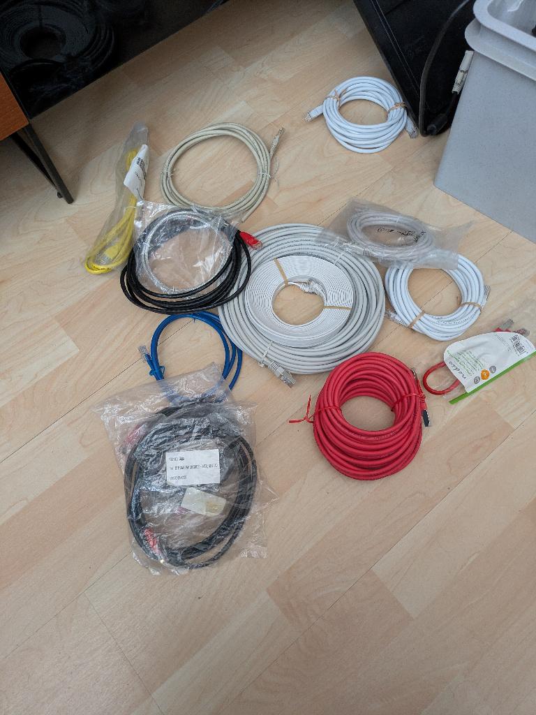 Ethernet/patch kabels/ cross kabels, Ophalen of Verzenden, Nieuw