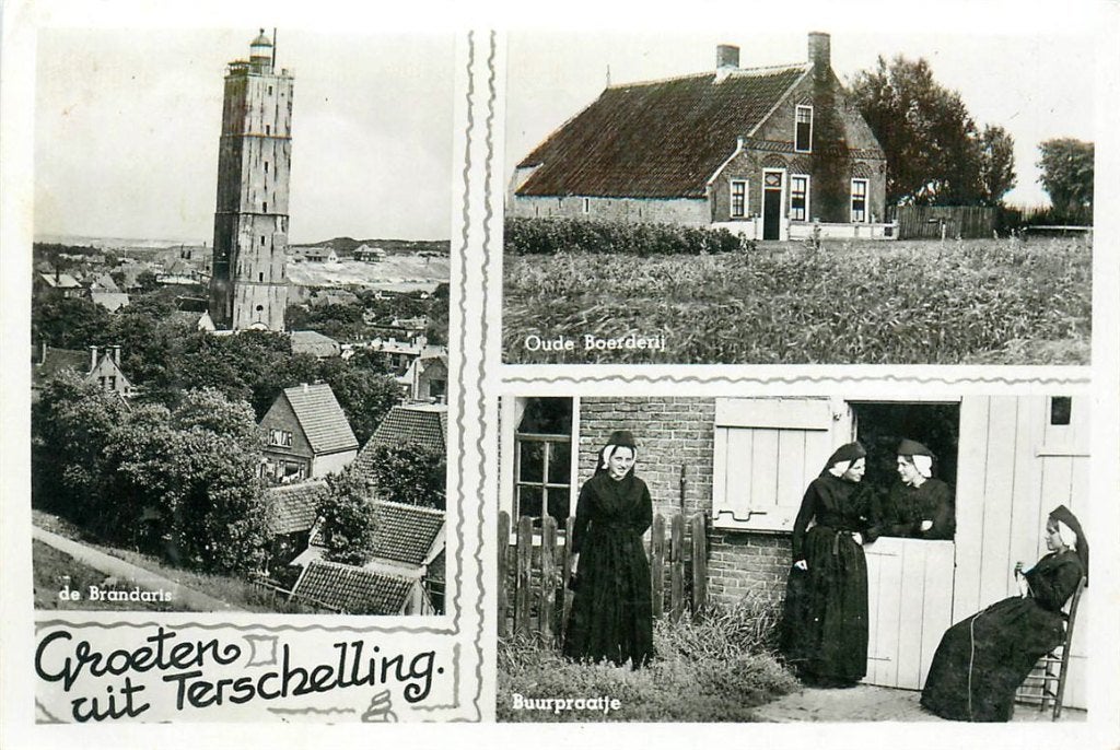 702-084-049 Terschelling, Verzenden, Voor 1920, Friesland