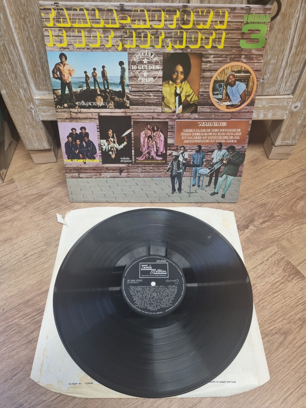 lp Tamla-Motown Is Hot, Hot, Hot! Volume 3, Ophalen of Verzenden, LP