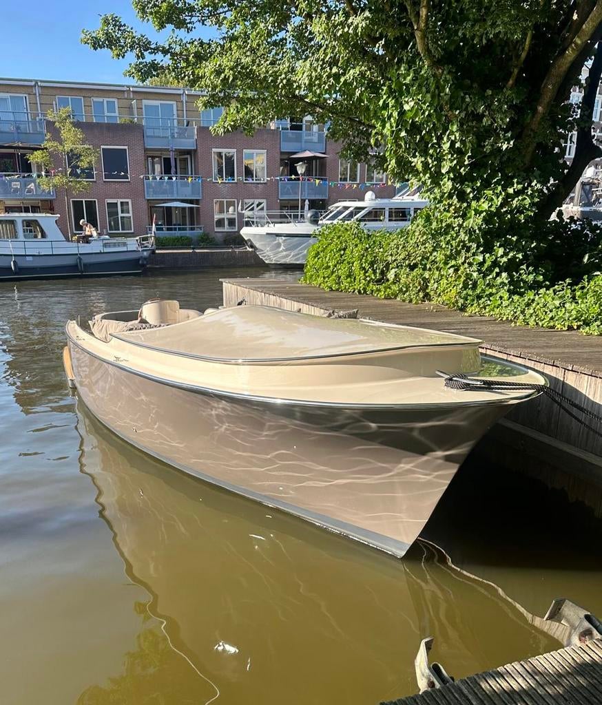 Elektrische sloep 10kW | Lithium accu | Volledig gerefit, Watersport en Boten, Sloepen, Ophalen, Staal, Binnenboordmotor, Elektrisch