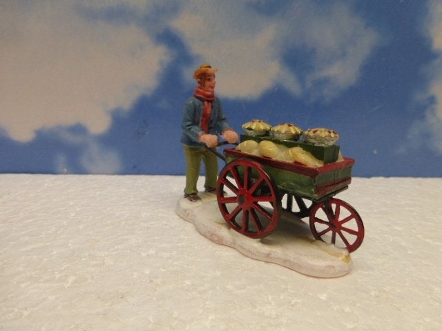 lemax fresh baked goodies kerstdorp poppetje figurine kerst, Ophalen of Verzenden, Zo goed als nieuw