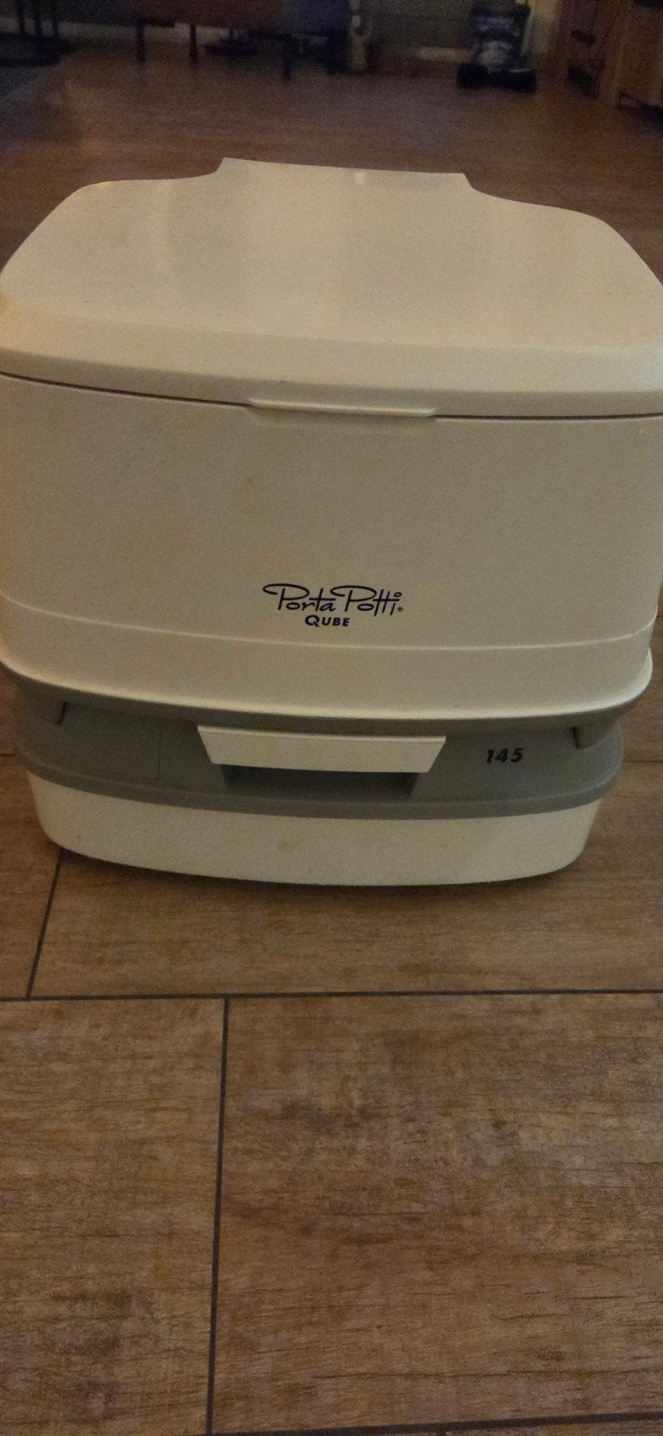 Porta Potti qube, Ophalen, Zo goed als nieuw
