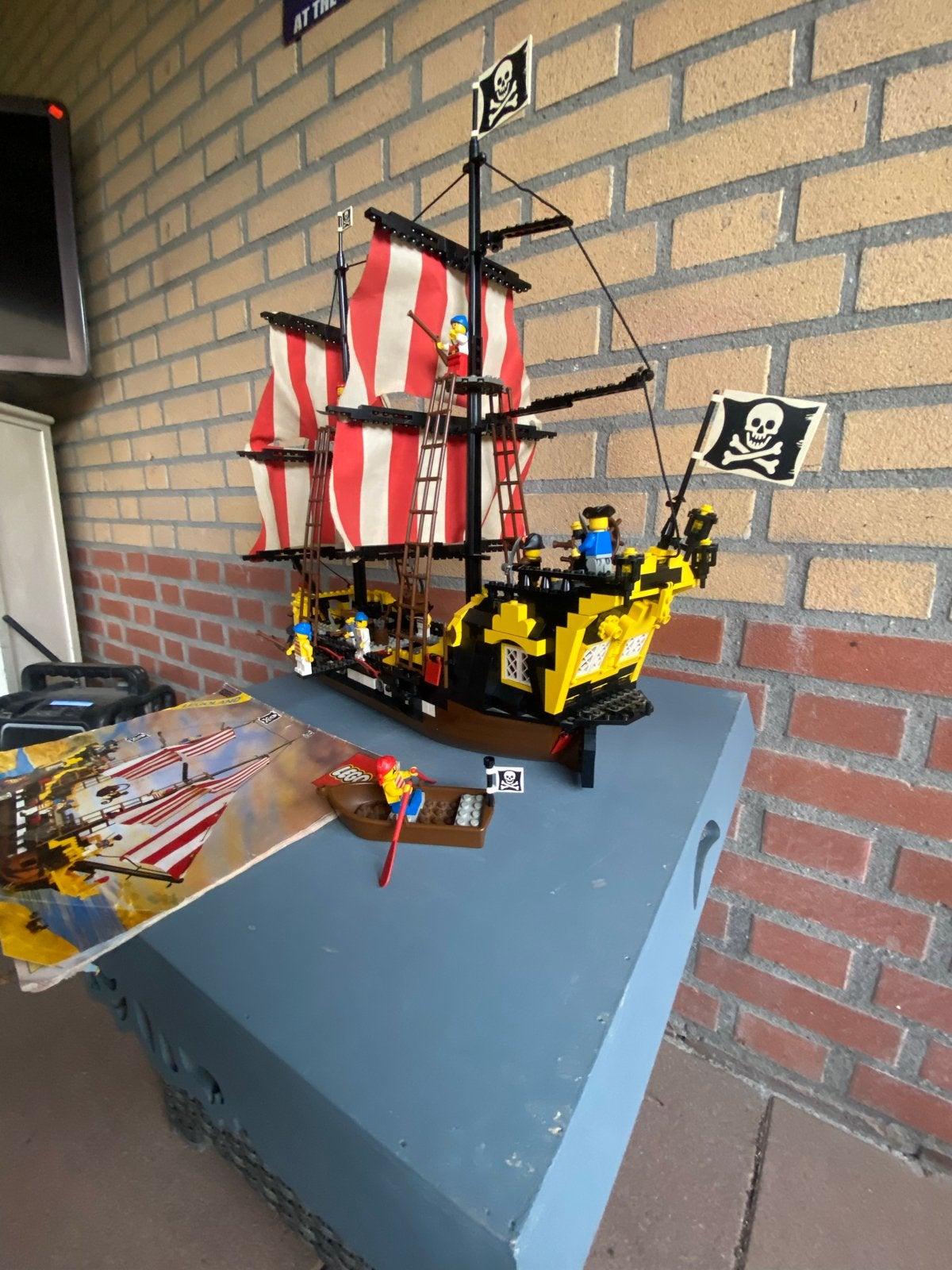 Lego Pirates 6285 Black Seas Barracuda Compleet met boekje, Ophalen, Gebruikt, Lego, Pirates