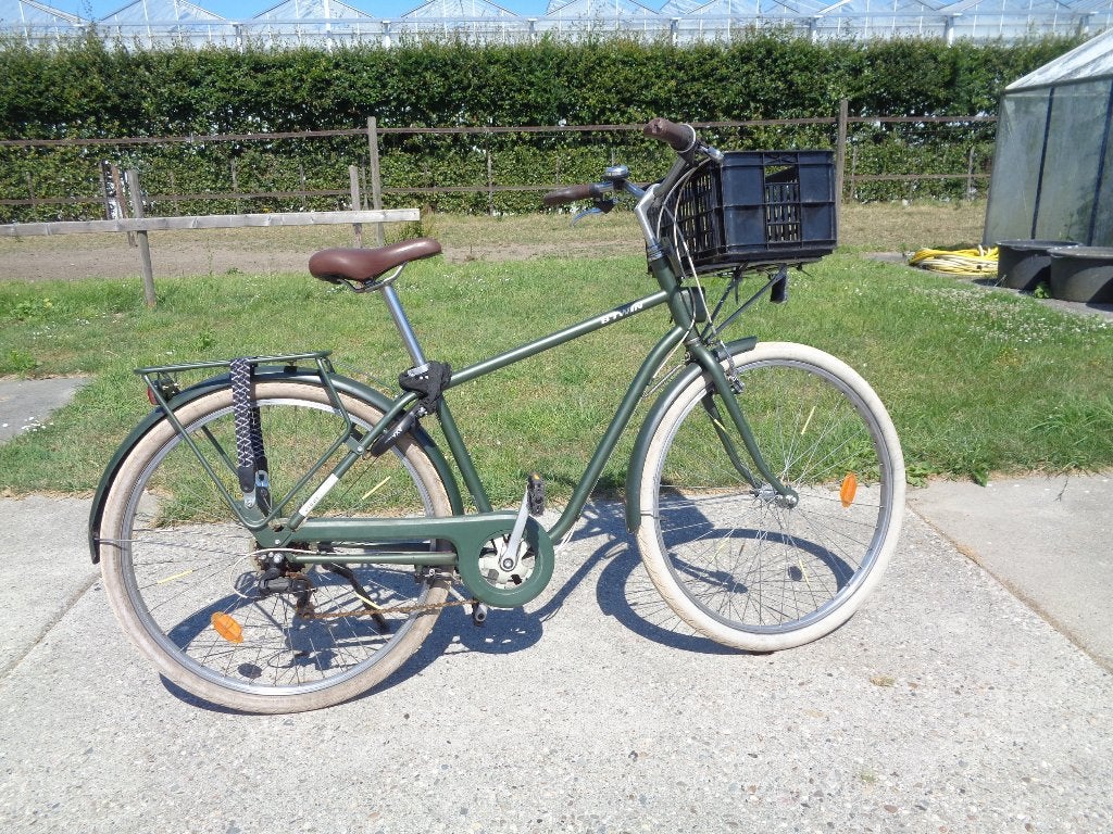 BTWIN elops 520 jongensfiets - 45 frame / 28 inch -, Gebruikt, Velgrem, Versnellingen, Btwin (Decathlon)