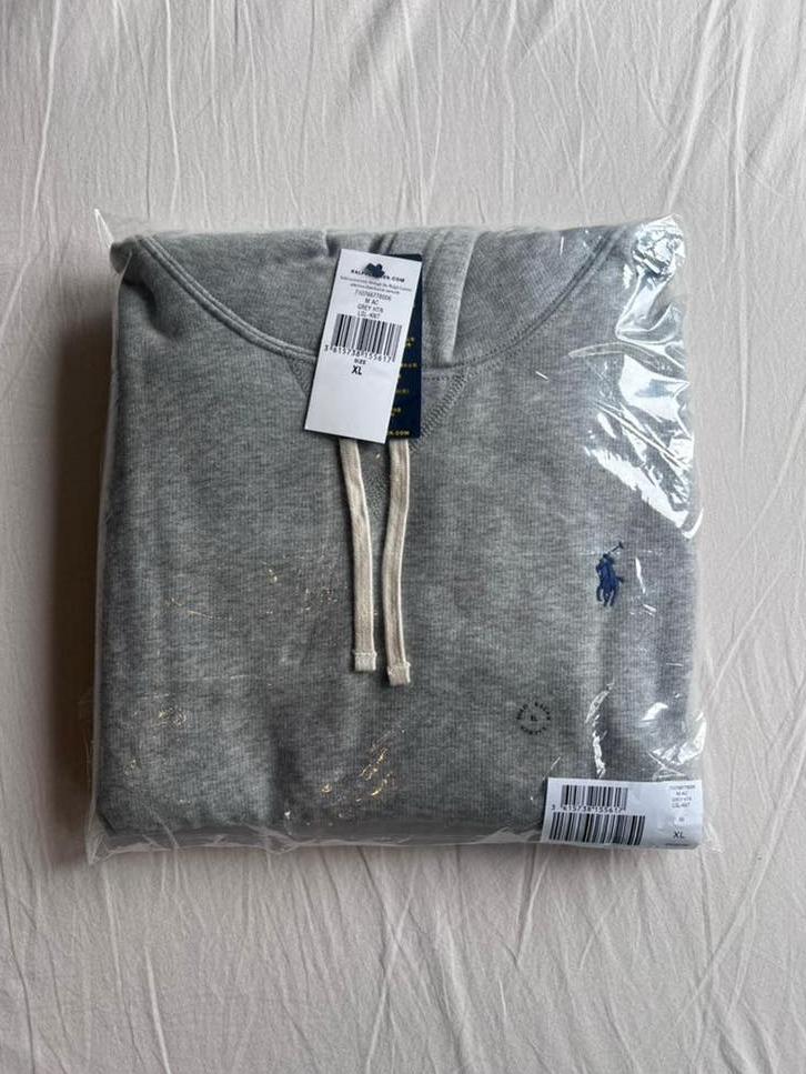 Ralph Lauren hoodie - Grijs - XL - NIEUW - ECHT, Ophalen of Verzenden, Nieuw