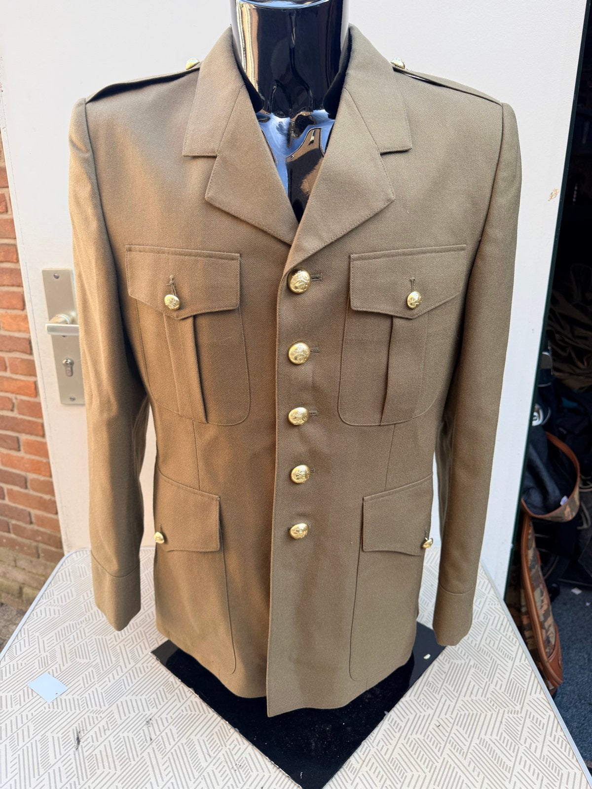 Militair Coubert uniform jasje Landmacht - NEIRYNCK 1990, Ophalen of Verzenden, Landmacht, Overige gebieden, Kleding of Schoenen