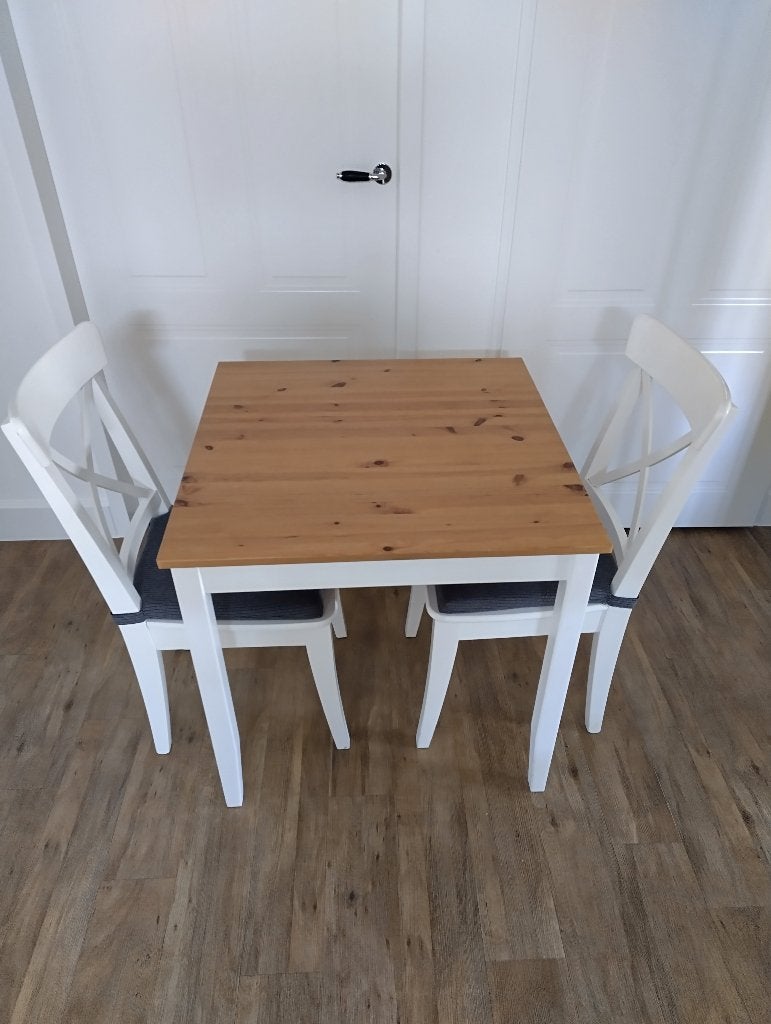 Eethoek, Huis en Inrichting, Ophalen, Gebruikt, 50 tot 100 cm, Vierkant