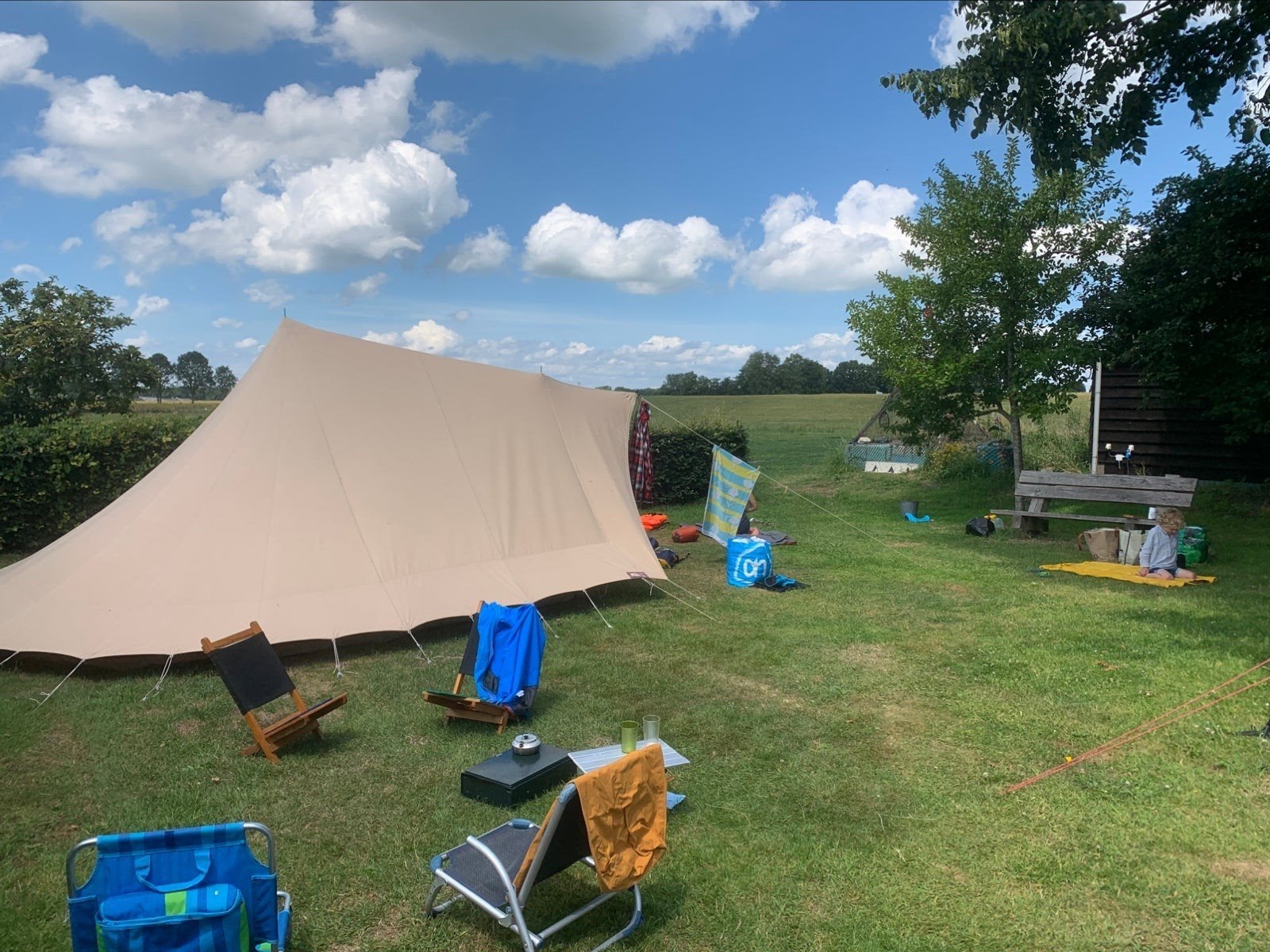 Gezocht goede de Waard, Vrijbuiter enz.tent voor de Scouting, Ophalen, Gebruikt