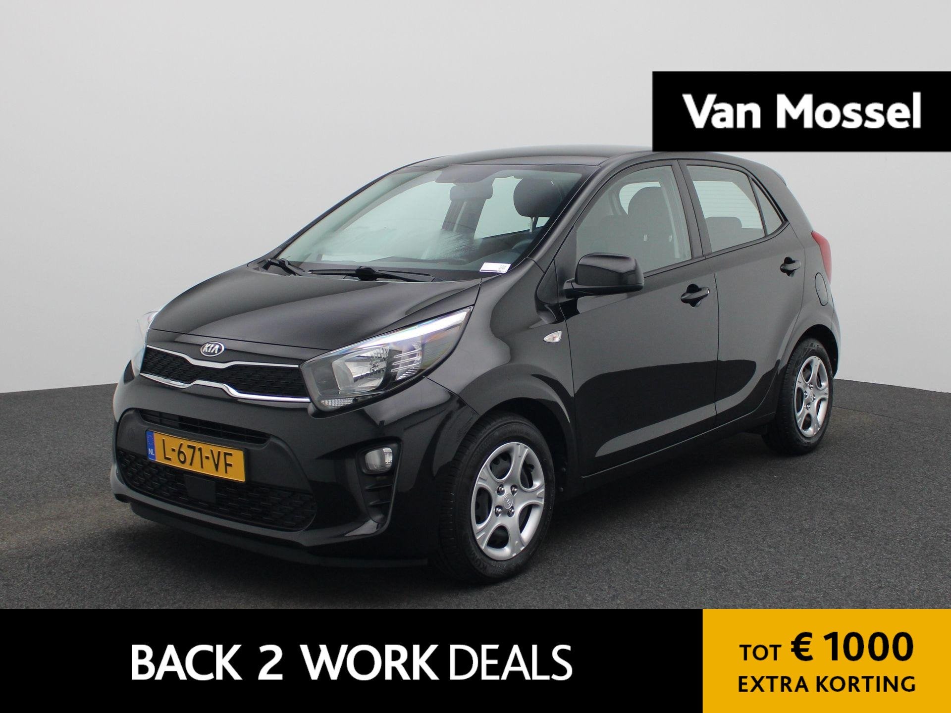 Kia Picanto 1.0 DPi ComfortLine | APPLE CARPLAY | CRUISE CON, Voorwielaandrijving, 12 maanden, Stof, Gebruikt