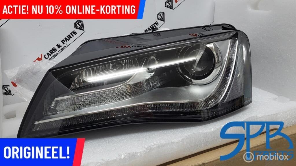 KOPLAMP LINKS XENON LED ORIGINEEL AUDI A8 D4 4H0941029AE NEW, Audi, Nieuw, Audi, Ophalen of Verzenden
