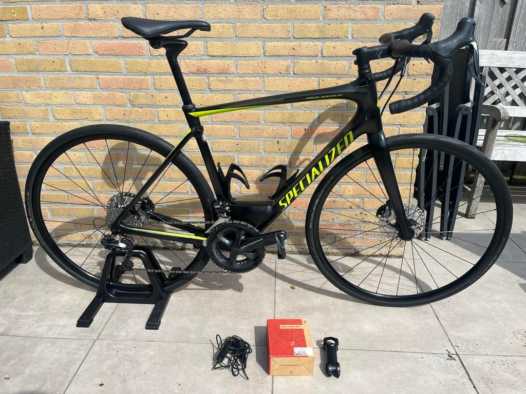Specialized Roubaix Ultegra Di2 CARBON Zo goed als nieuw, Carbon, Zo goed als nieuw, Meer dan 20 versnellingen, 53 tot 57 cm