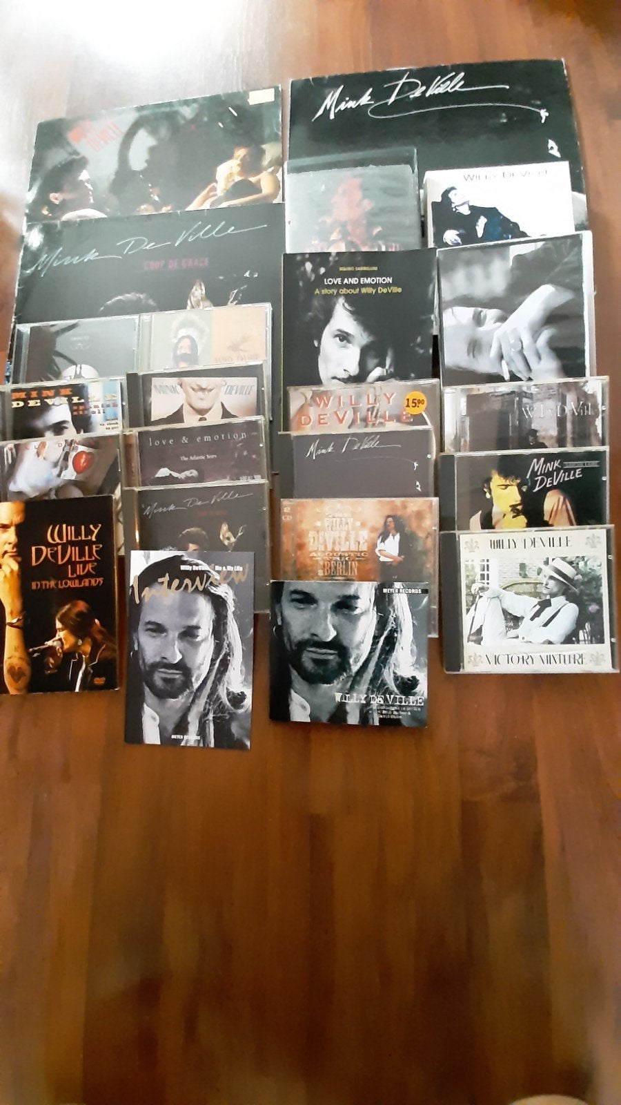Grote collectie Willy DeVille / Mink DeVille CD's en DVD's, Rock, Ophalen of Verzenden, Album, Gebruikt