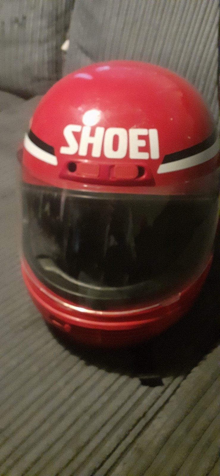Shoei Integraalhelm - Rood - Maat S (57 cm) met 2 xtr vizier, Motoren, Kleding | Motorhelmen, Integraalhelm, S, Shoei, Tweedehands