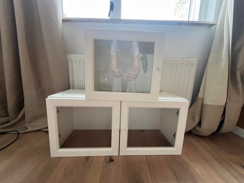 BILLY opzet stuk (2), Huis en Inrichting, Kasten | Boekenkasten, Zo goed als nieuw, 50 tot 100 cm, 200 cm of meer, 25 tot 50 cm