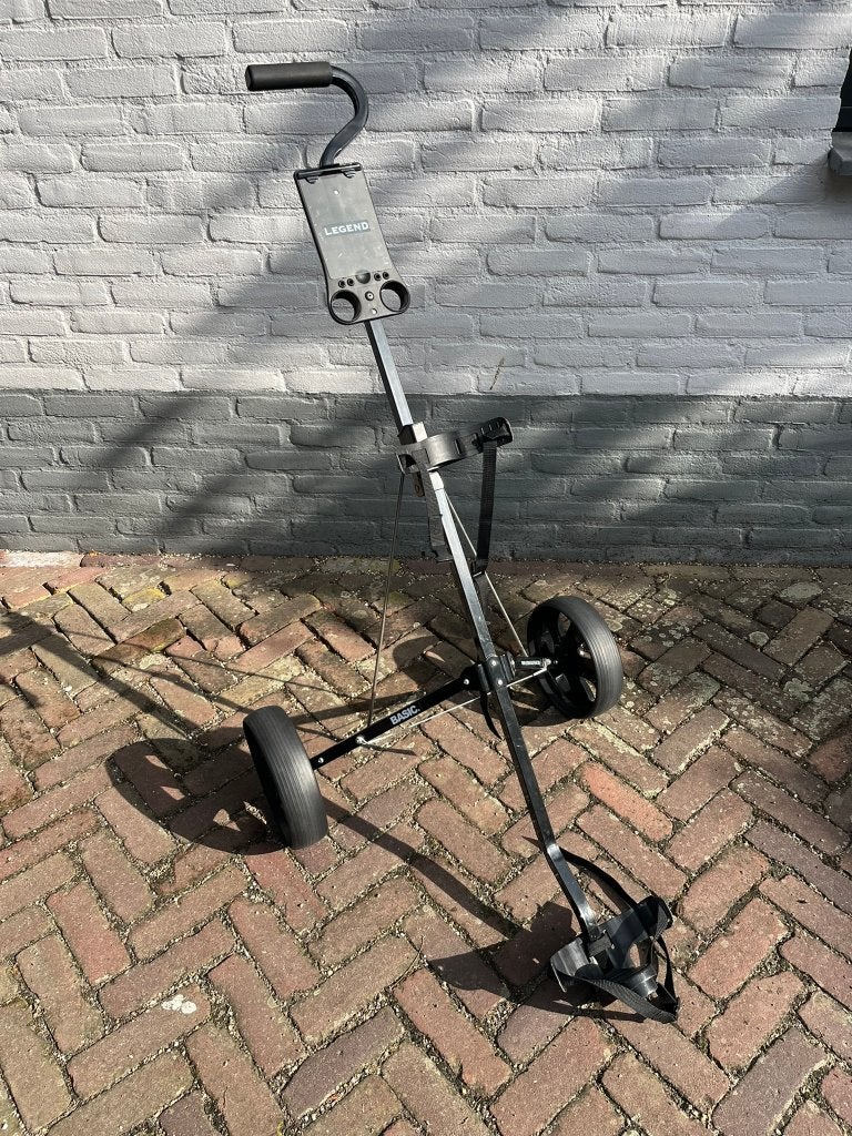 Golftrolley Legend Golf Gear Basic inklapbaar, Sport en Fitness, Golf, Ophalen, Zo goed als nieuw, Golfkar, Overige merken
