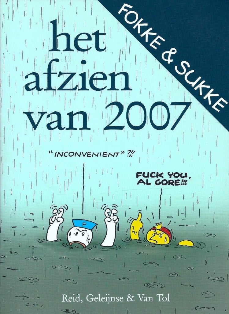 Fokke & Sukke - Het afzien van 2007 - NIEUW, Boeken, Humor, Ophalen of Verzenden, Nieuw, Cartoons