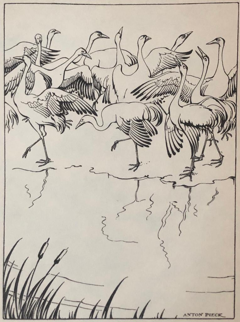 Mooie kunst bij het Grafiekkabinet Anton Pieck, Ophalen of Verzenden