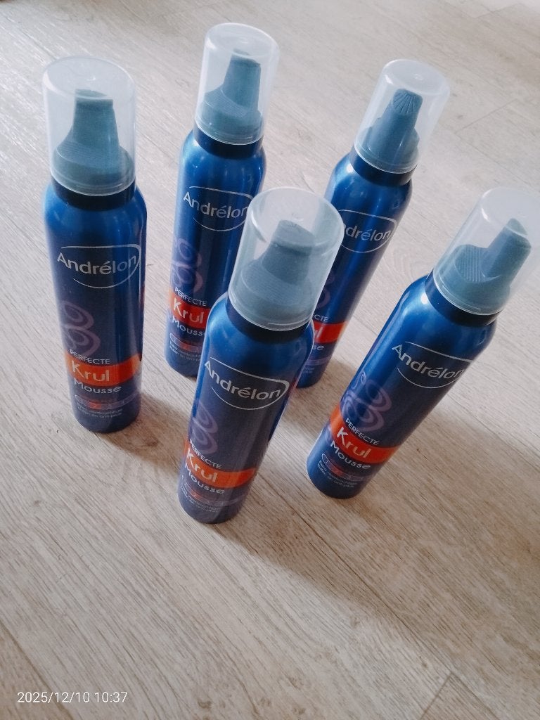 Andrelon Perfecte Krul Mousse, Ophalen of Verzenden, Nieuw, Gel, Wax, Haarlak of Mousse