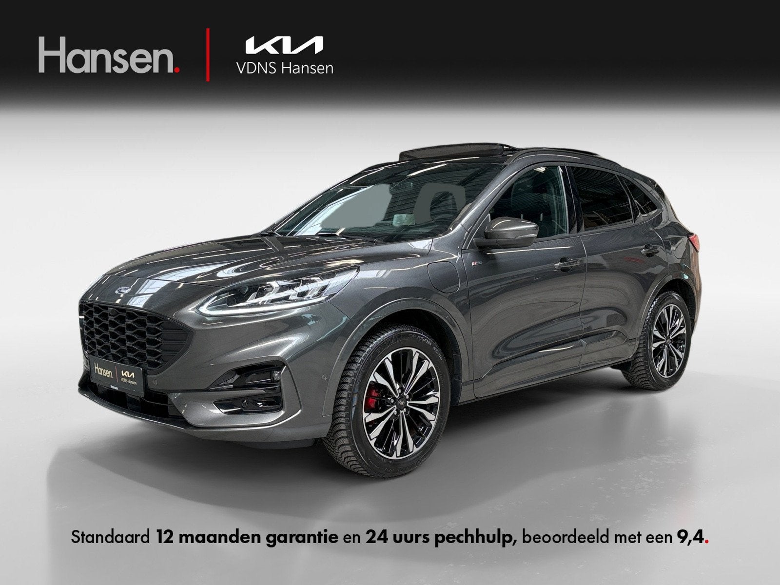 Ford Kuga 2.5 PHEV ST-Line X I Panoramadak I 19 Inch I HUD I, Gebruikt, 4 cilinders, Leder, Bedrijf