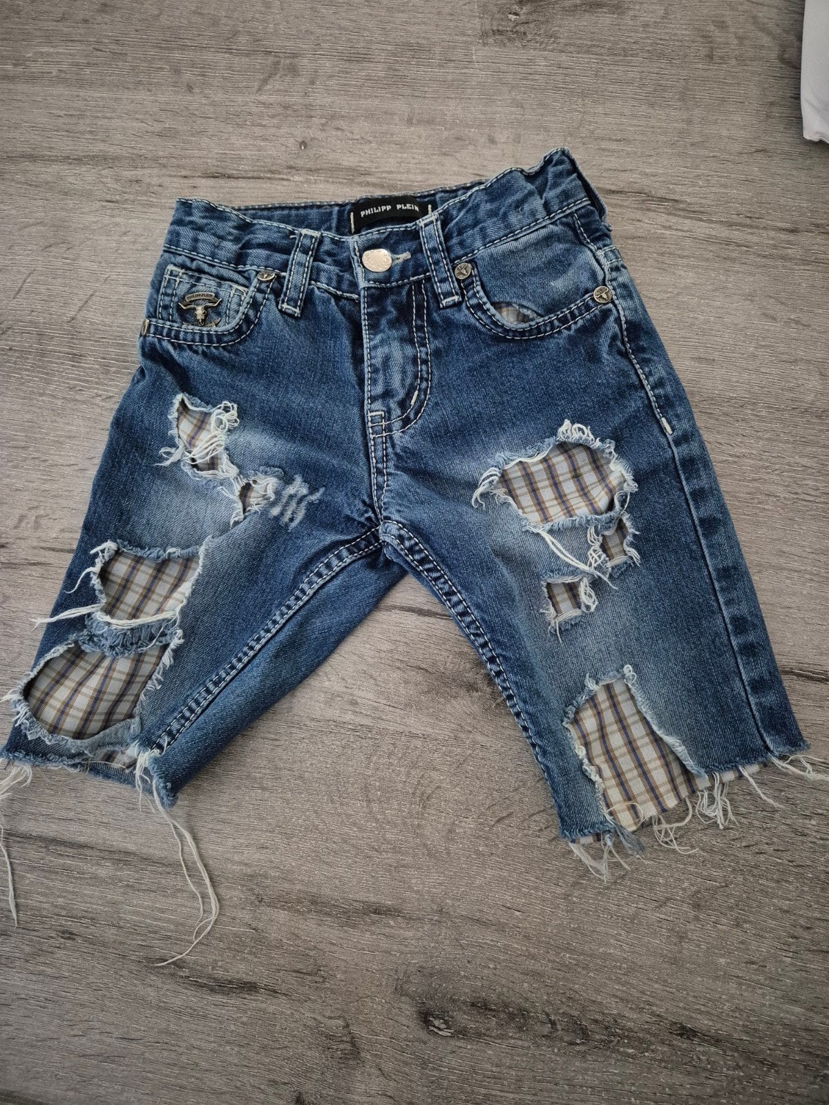 Philipp Plein korte broek jongen - 98/104, Ophalen of Verzenden, Gebruikt, Philip Plein, Jongen