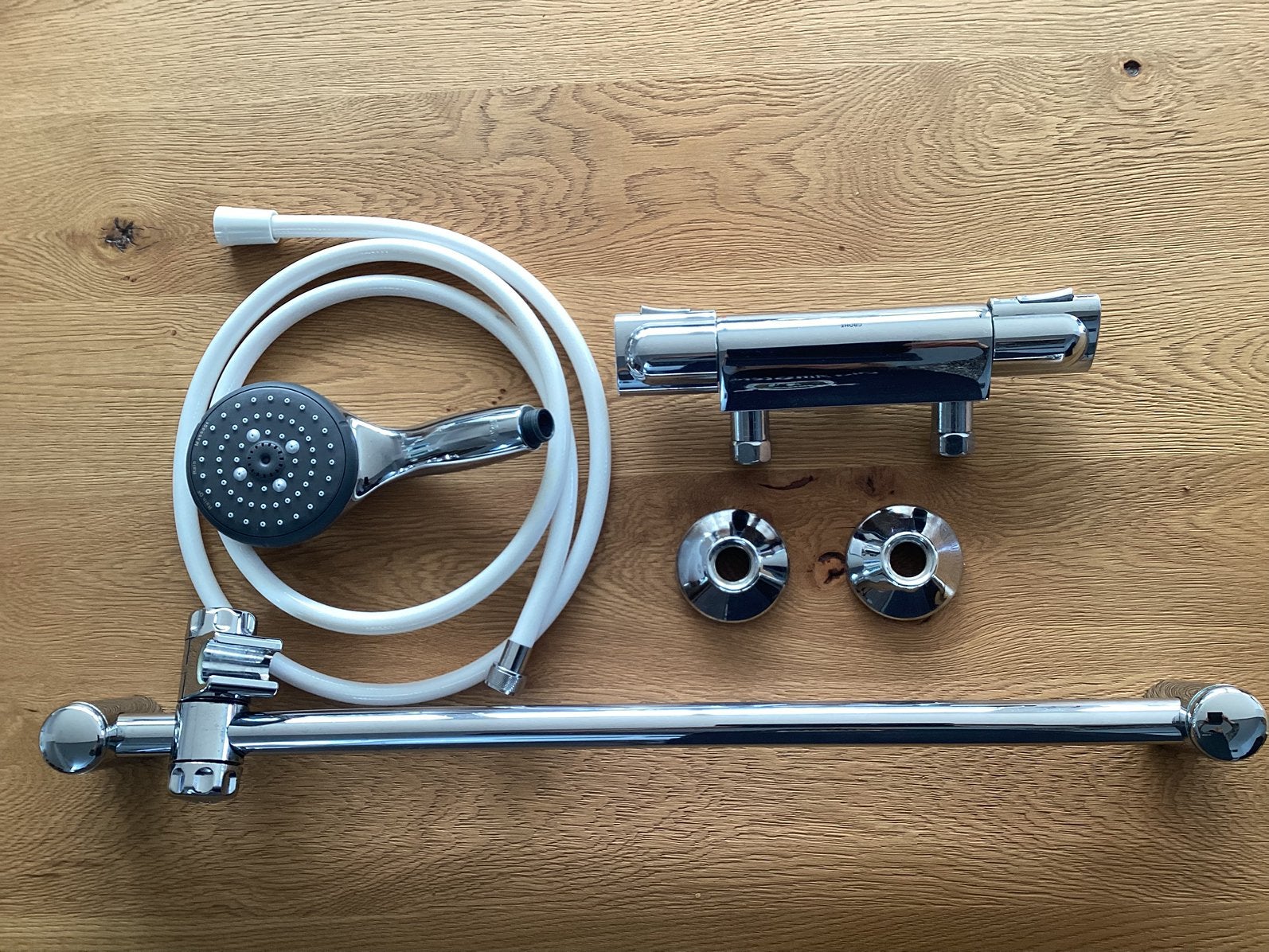 KALKVRIJ thermostaatkraan(12 cm)kalkvrij doucheset vanGROHE, Ophalen, Zo goed als nieuw, Douche