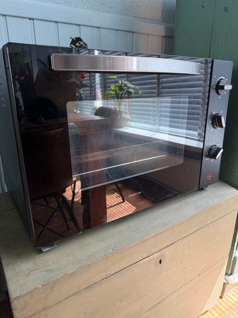 Elektrische oven/grilloven, Witgoed en Apparatuur, Ovens, Ophalen, Zo goed als nieuw, Minder dan 45 cm